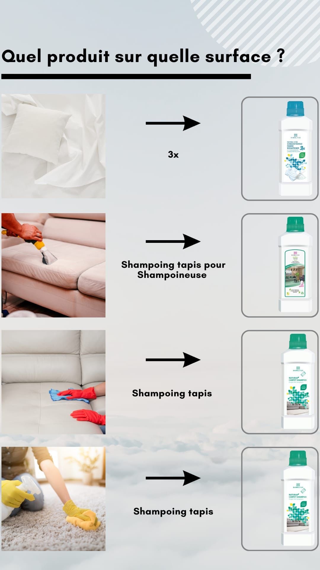 Shampooing tapis Biobellinda